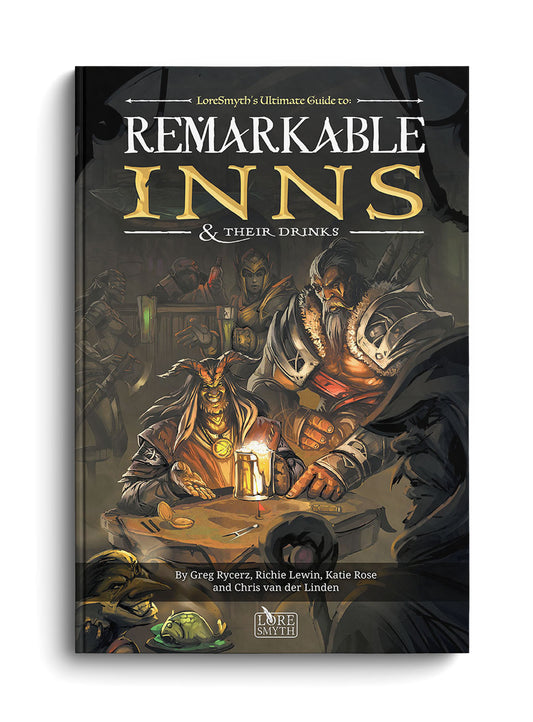 Remarkable Inns & Their Drinks - SOFTCOVER